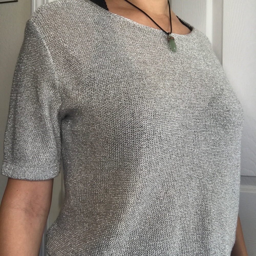 Shimmery top